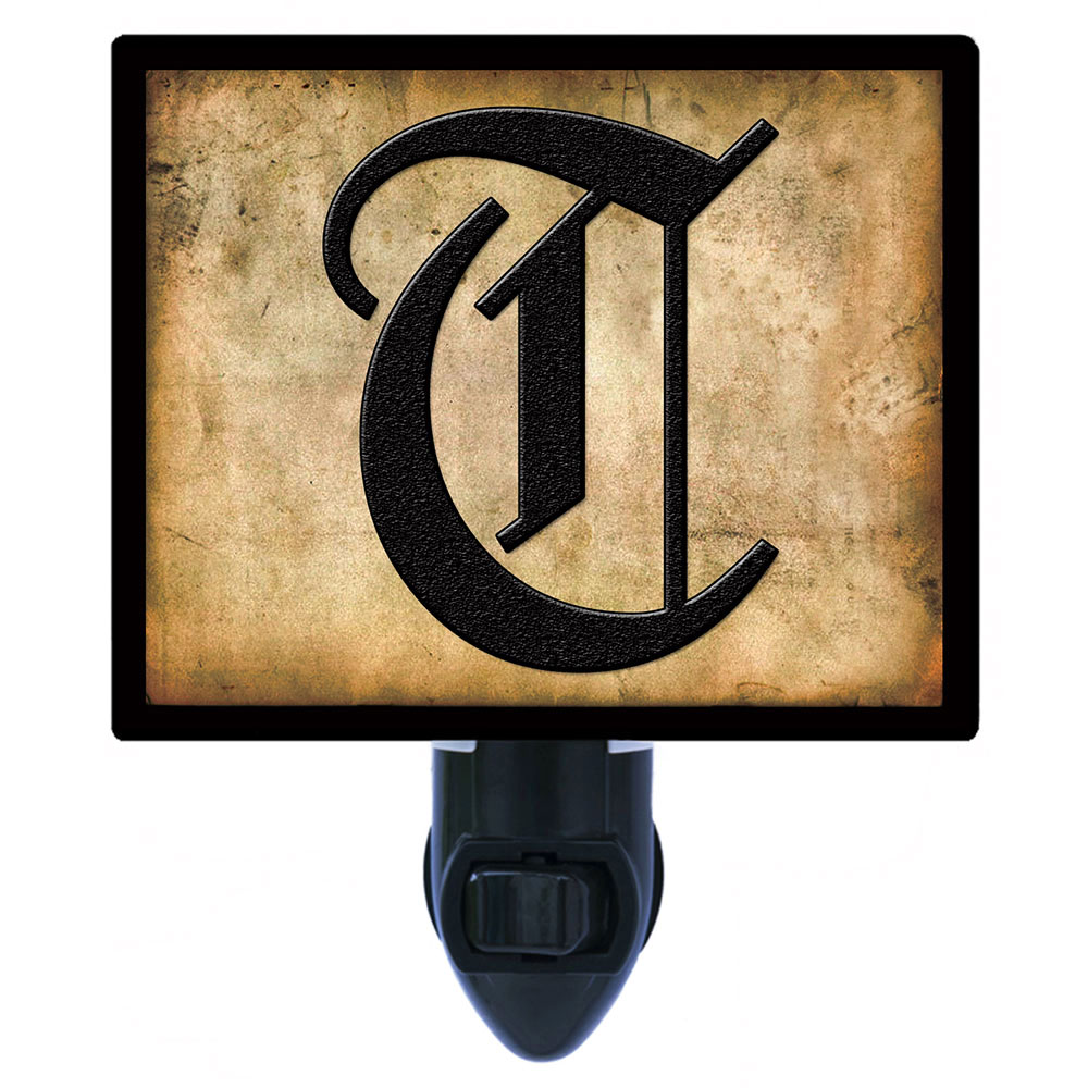 Olde English T - Night Light Designs