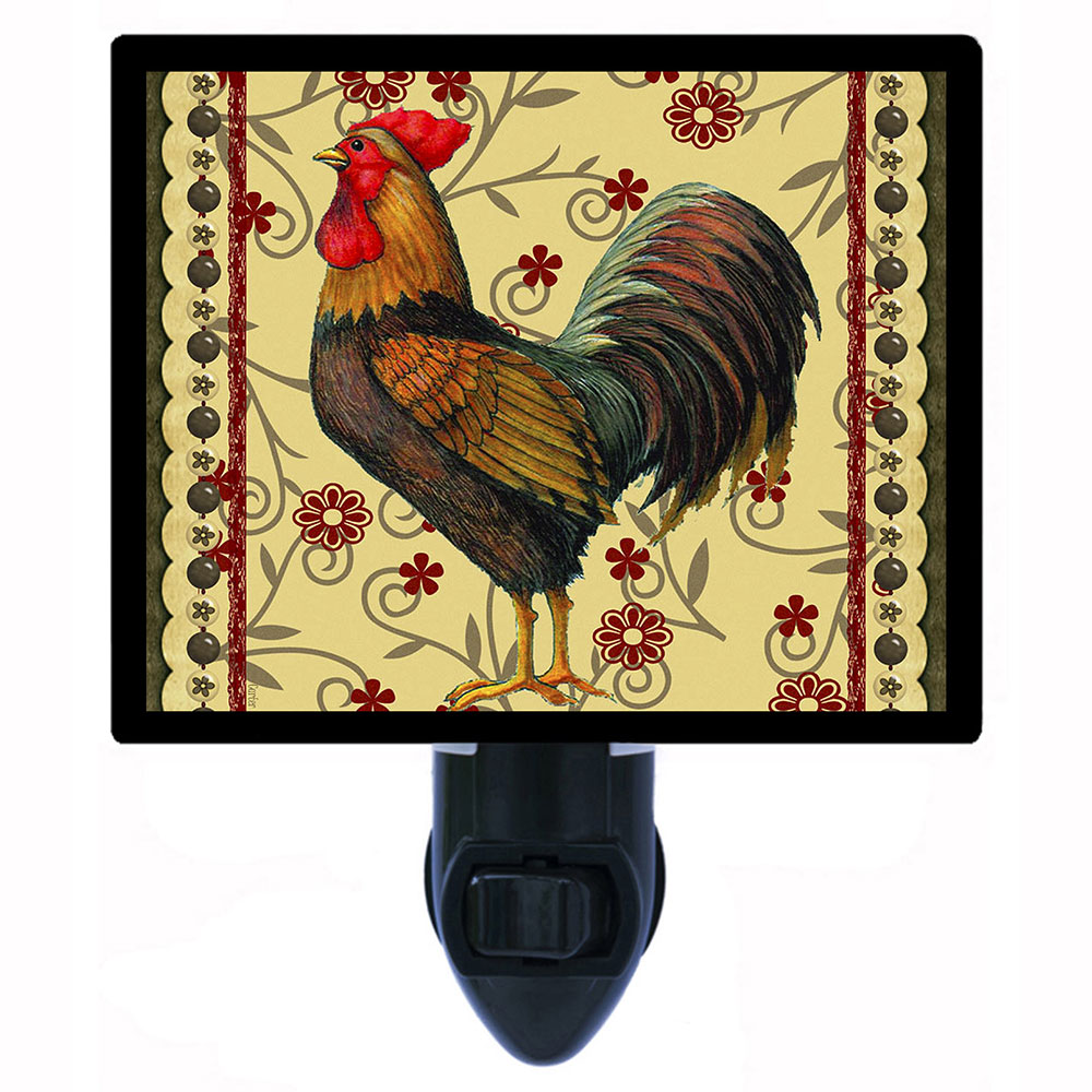 FREE SHIPPING Rooster Night Light 